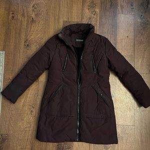 Guess Burgundy Coat